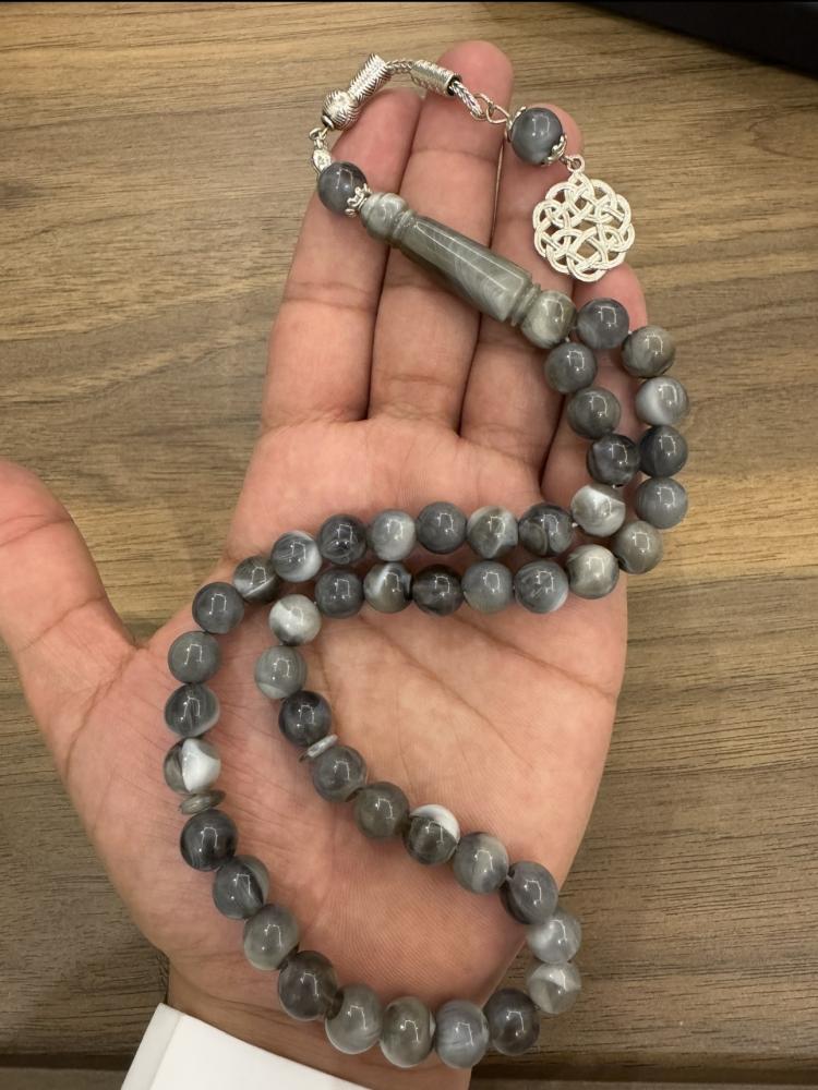 سبحة بكلايت رمادي