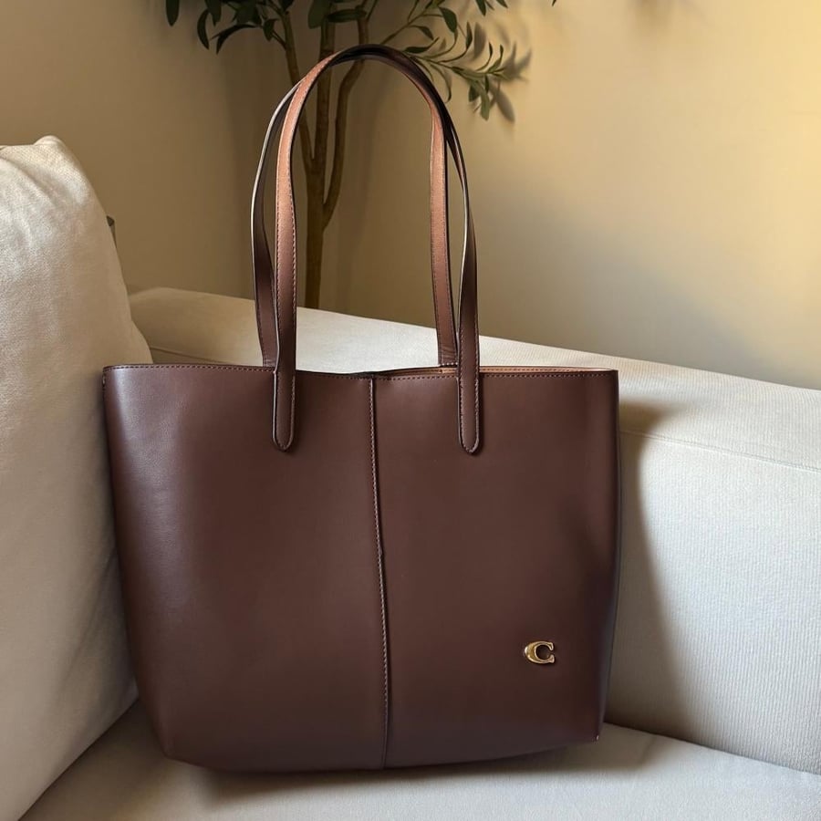 Leather North Tote -32