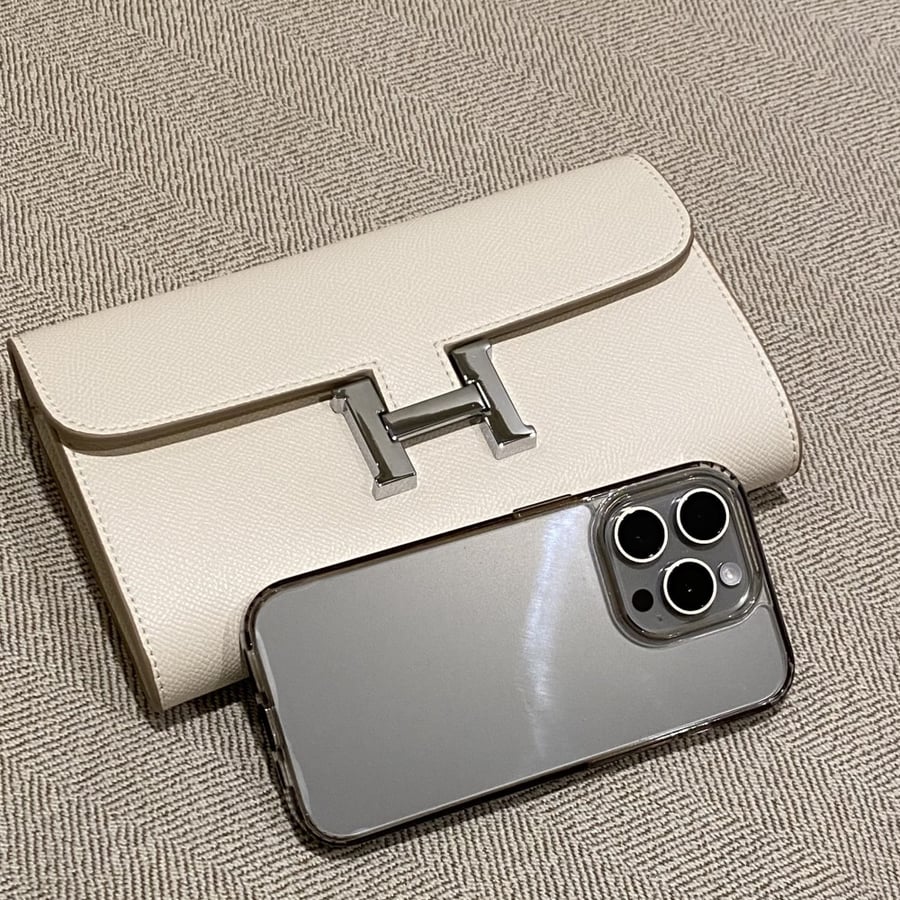 شنطة كلاتش جلد H-clutch - متجر ذا ترند