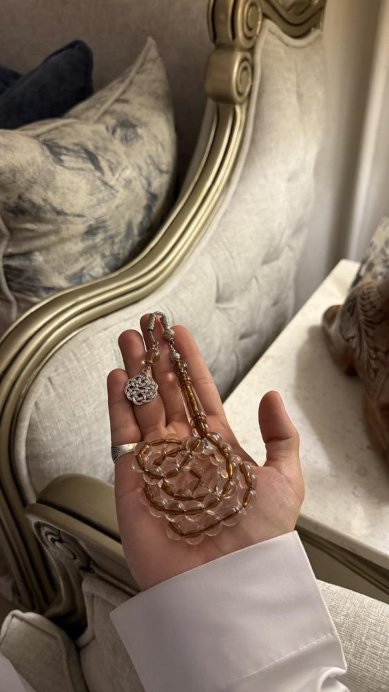 طربزونه معدن شفاف بخيط بني