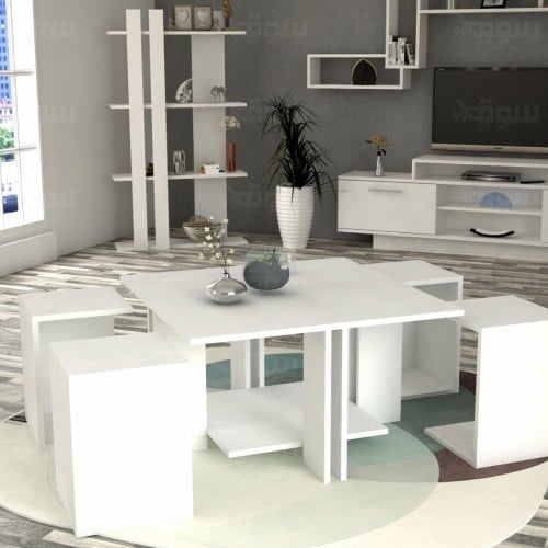 white sh10 table set