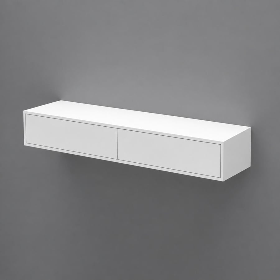 Lusy white TV table (2 meters)