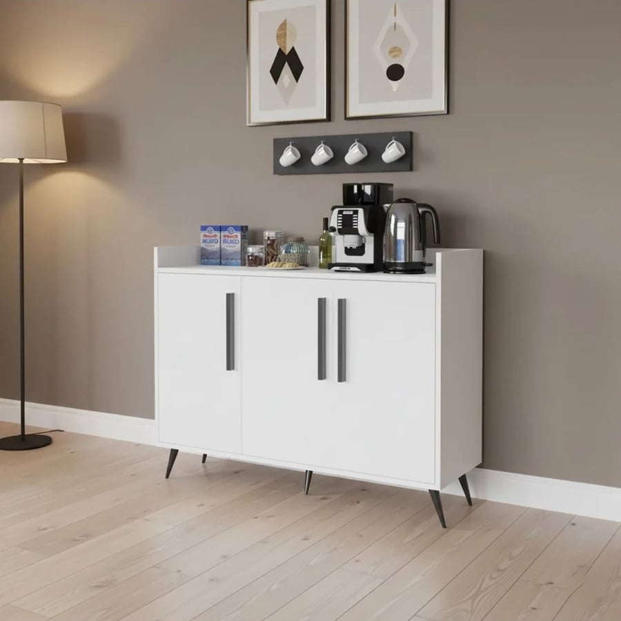 White and dark gray coffee corner - Model RC07