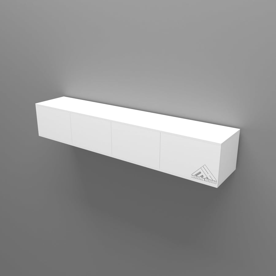 Lusy white TV table (2 meters)