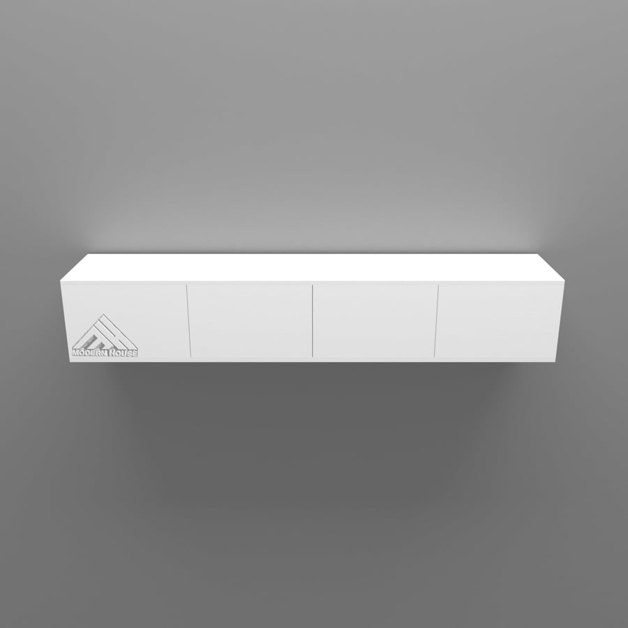 Lusy white TV table (2 meters)
