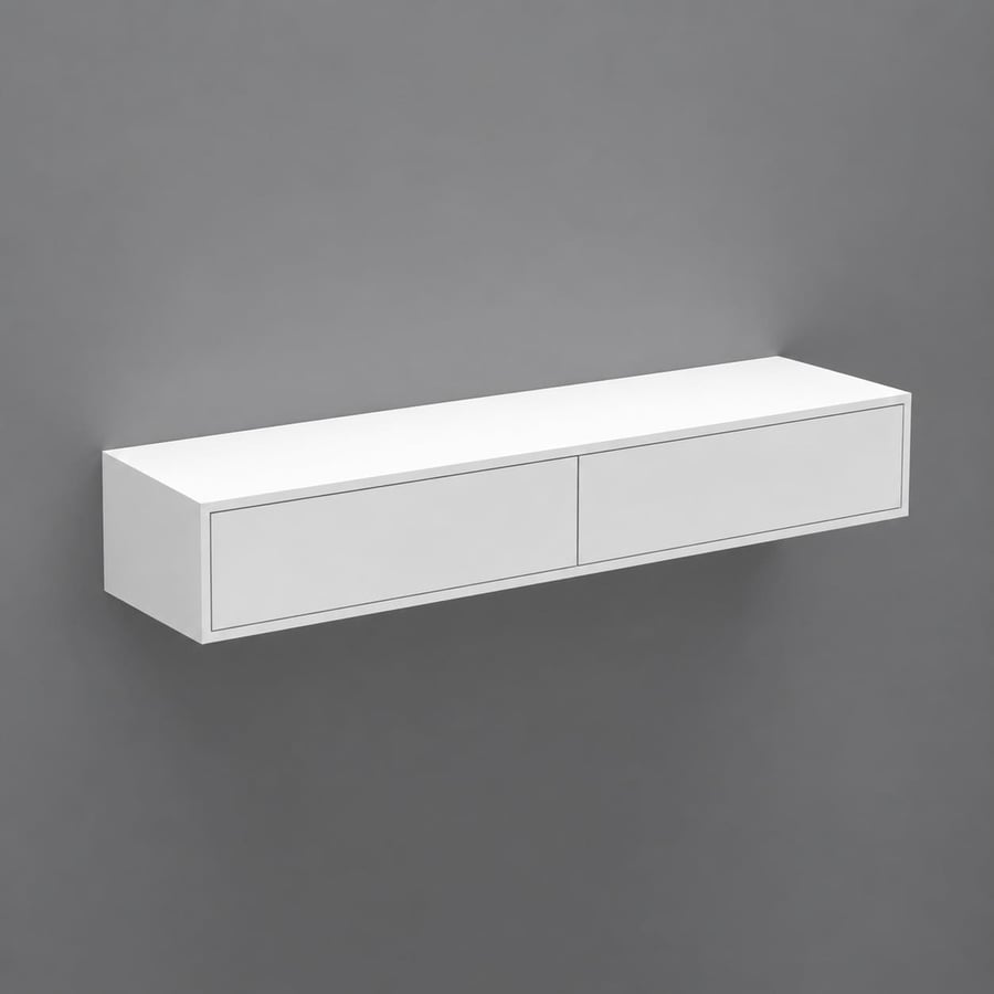 Lusy white TV table (2 meters)