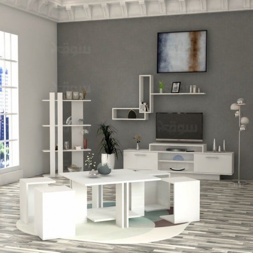 white sh10 table set