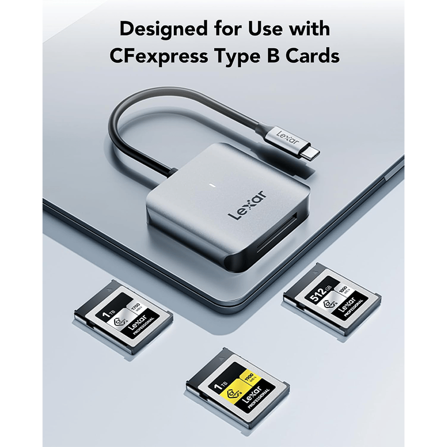 ليكسار RW510 CFexpress Type B قارئ بطاقات USB-C