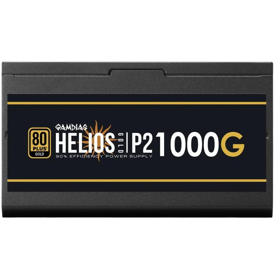 جامدياس HELIOS P2-1000G مزود طاقة 1000W بكفاءة 880 بلس جولد و ATX 3.1