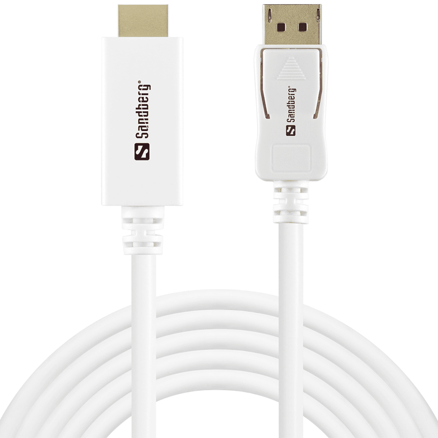 ساندبيرج DisplayPort 1.4-HDMI 4K60Hz 2m كابل DisplayPort الى HDMI