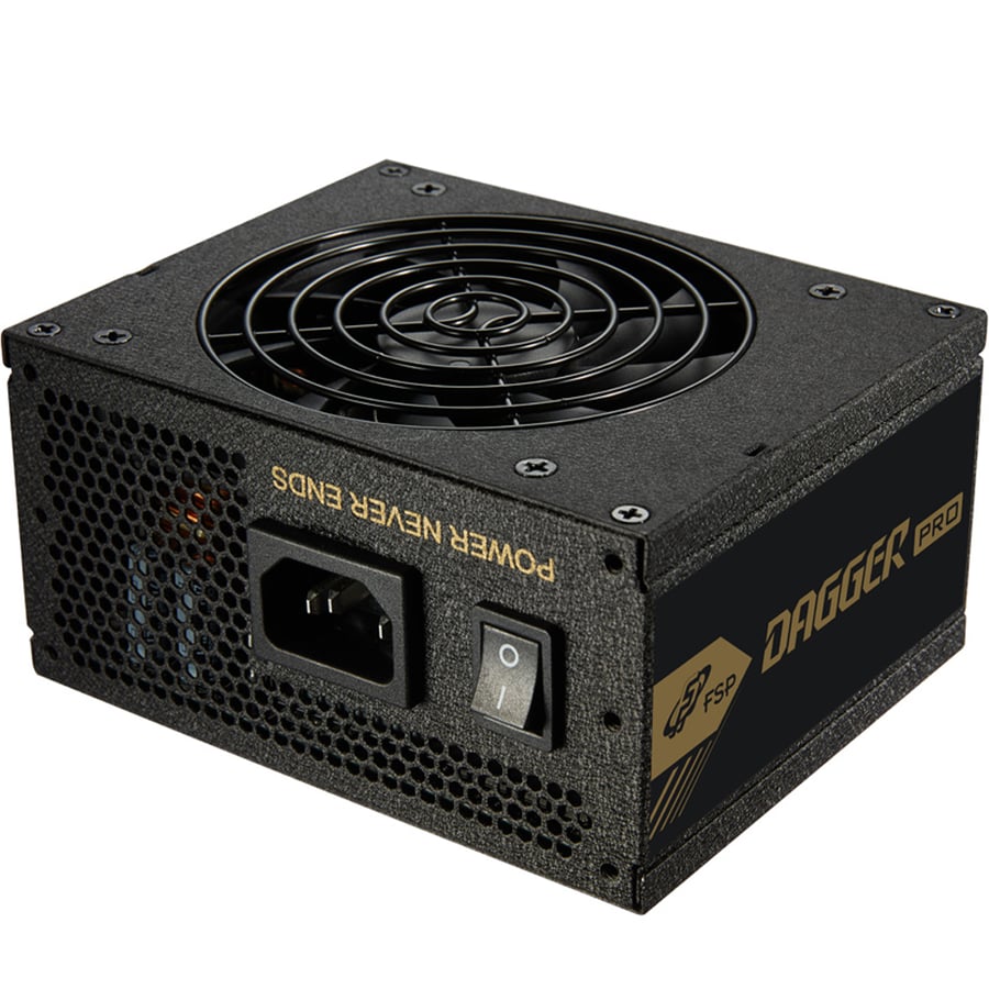 اف اس بي DAGGER PRO 850W مزود طاقة SFX بكفاءة 80 بلس جولد قابل للتخصيص