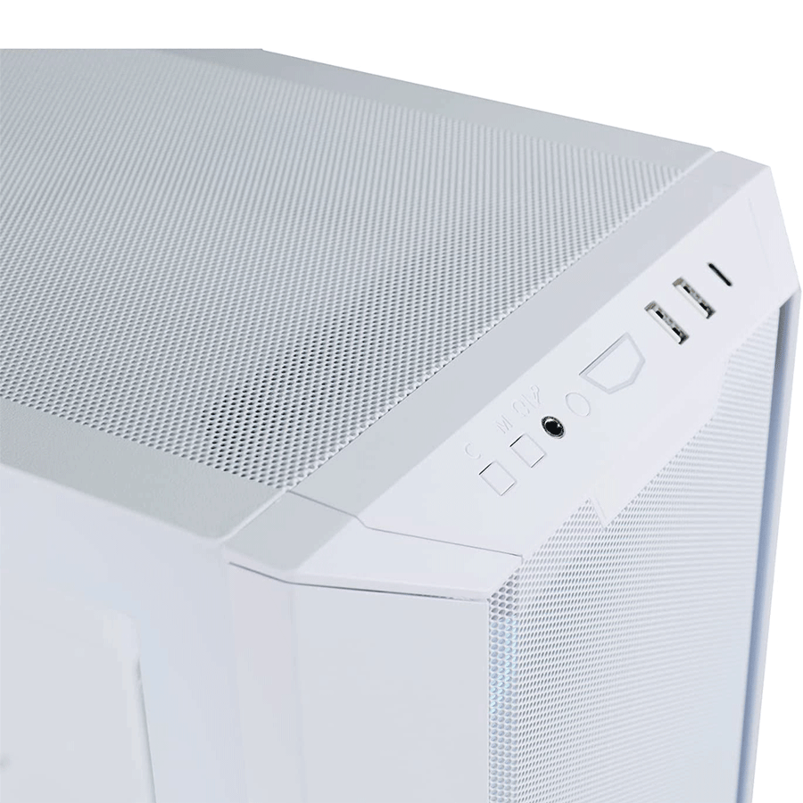 ليان لي Lancool III RGB Tempered Glass كيس بحجم MID-Tower - ابيض