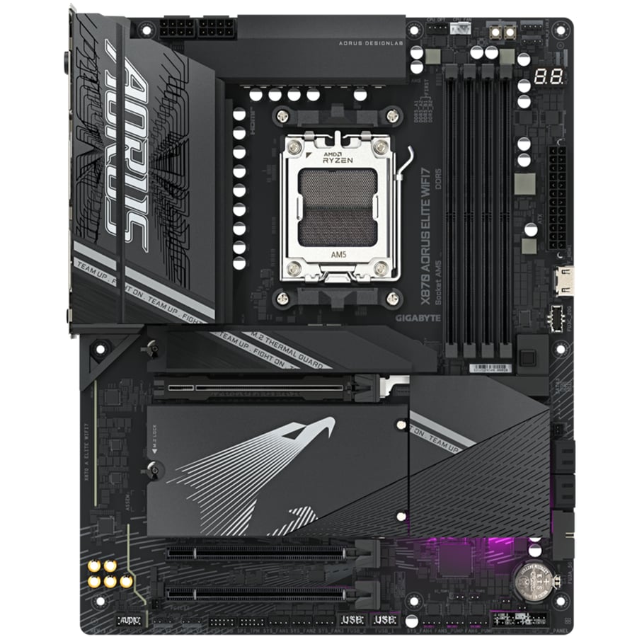 جيجابايت X870 AORUS ELITE WIFI7 لوحة الام بمقبس AM5 لمعالجات رايزن