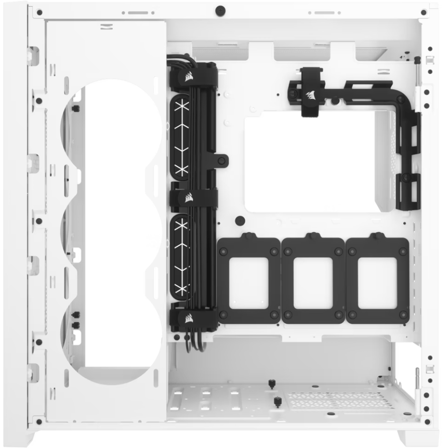 كورسير 5000D CORE AIRFLOW كيس بحجم Mid-Tower ATX - ابيض