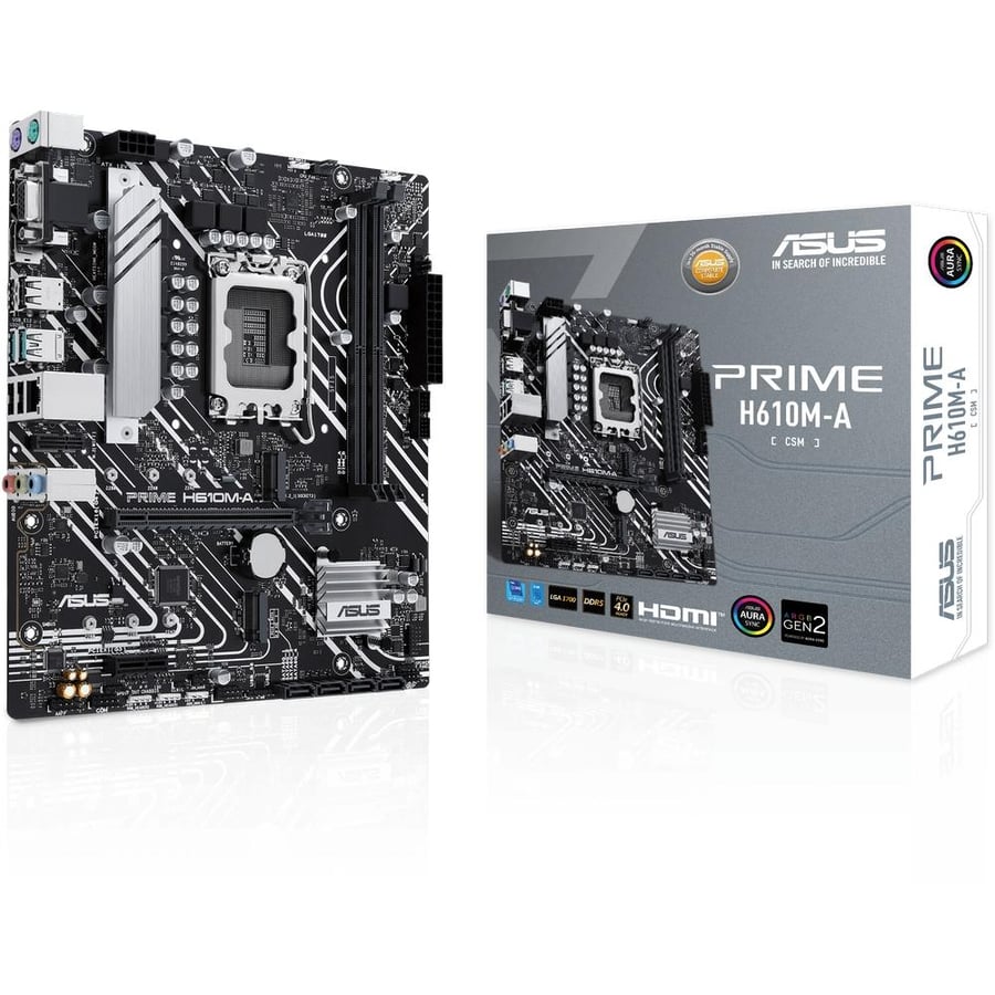 اسوس PRIME H610M-A-CSM لوحة أم بمقبس LGA1700 لمعالجات انتل