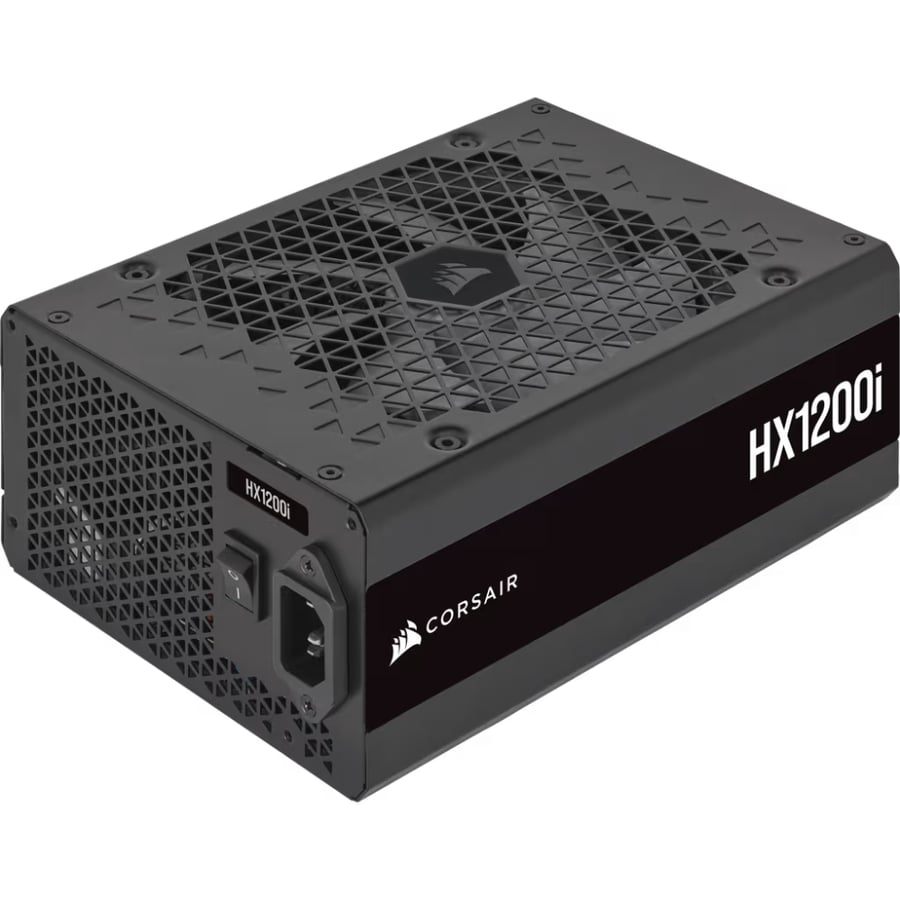 كورسير HX1200i مزود طاقة بلاتينيوم منخفض الضوضاء للغاية بقدرة 1200 واط