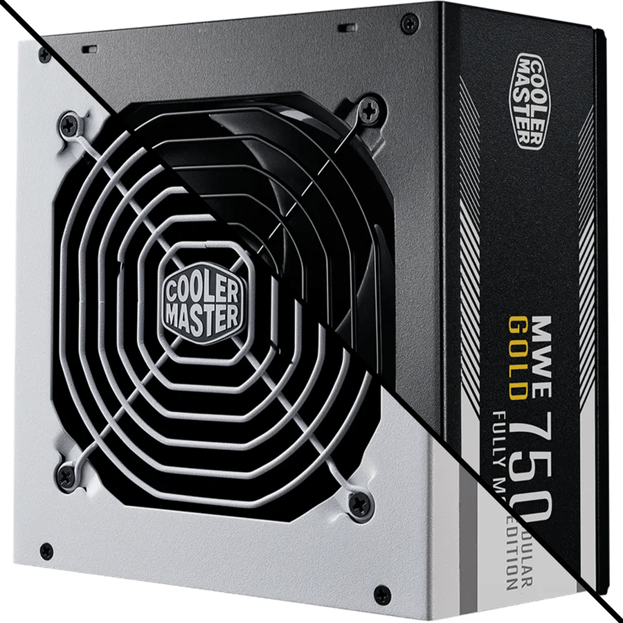 كولر ماستر MWE Gold 750 V2 ATX 3.0 مزود طاقة 80 بلس جولد قابل للتخصيص