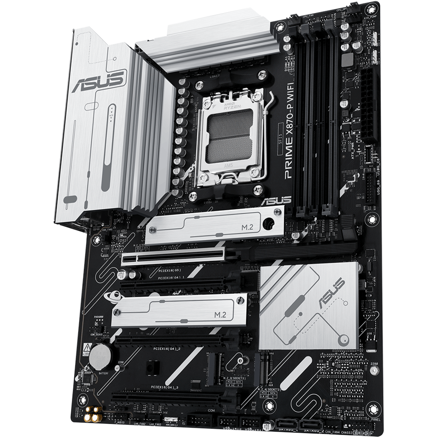 اسوس PRIME X870-P WIFI لوحة الأم بمقبس AM5 لمعالجات AMD Ryzen