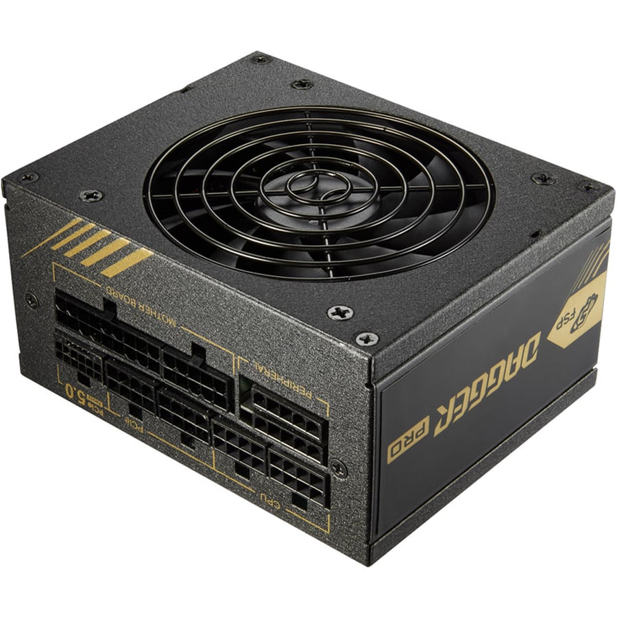 اف اس بي DAGGER PRO 850W مزود طاقة SFX بكفاءة 80 بلس جولد قابل للتخصيص