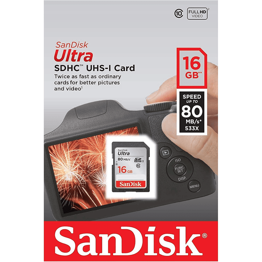 سانديسك Ultra SDHC UHS-I card and SDXC UHS-I card ذاكرة اس دي