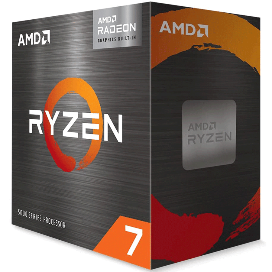 اي ام دي رايزن 7 5700G 8-Core, 16-Thread معالج كمبيوتر مكتبي