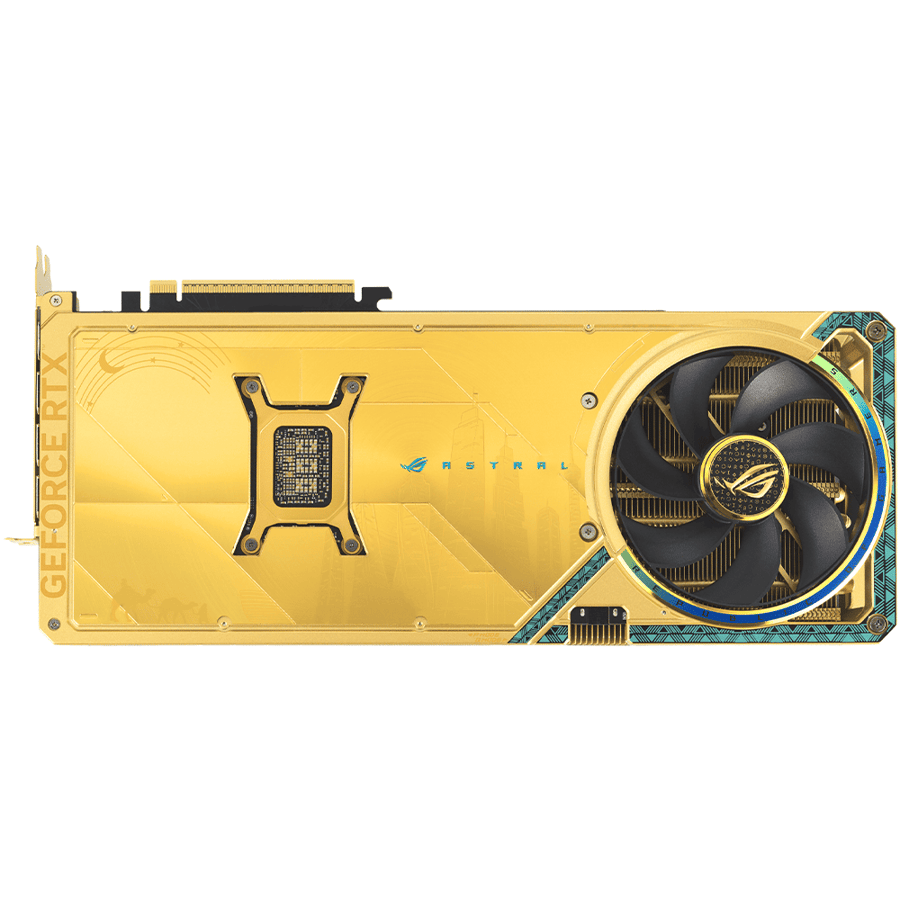 اسوس ROG Astral GeForce RTX5080 Dhahab CORE OC Edition كرت شاشة