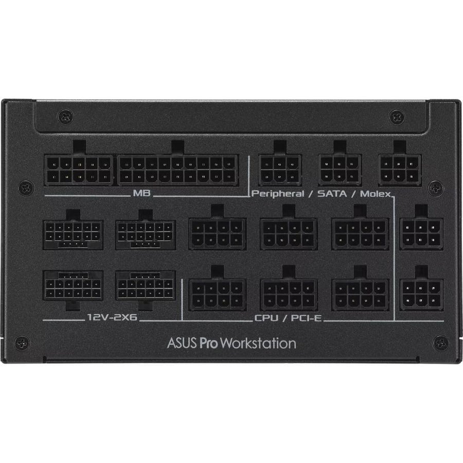 اسوس Pro WS 3000W Platinum مزود طاقة 2200W بكفاءة 80+ بلاتينوم ATX 3.1