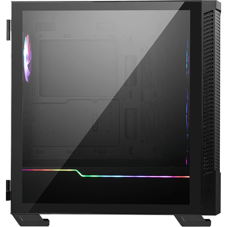 ام اس اي MPG VELOX 100R كيس بي سي بحجم ATX Mid Tower - اسود