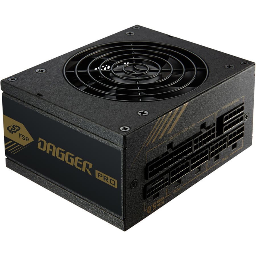 اف اس بي DAGGER PRO 850W مزود طاقة SFX بكفاءة 80 بلس جولد قابل للتخصيص