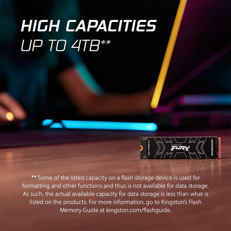 كينجستون FURY Renegade 2TB PCIe 4.0 NVMe M.2 اس اس دي