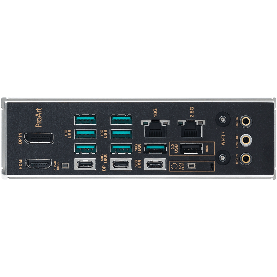 اسوس ProArt X870E-CREATOR WIFI لوحة الأم بمقبس AM5 لمعالجات رايزن