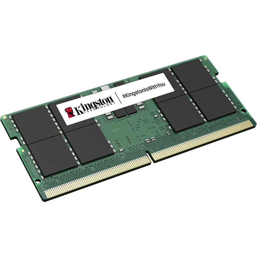 كينجستون ValueRAM 32GB 5600MT/s DDR5 Non-ECC CL46 SODIMM 2Rx8 للابتوب