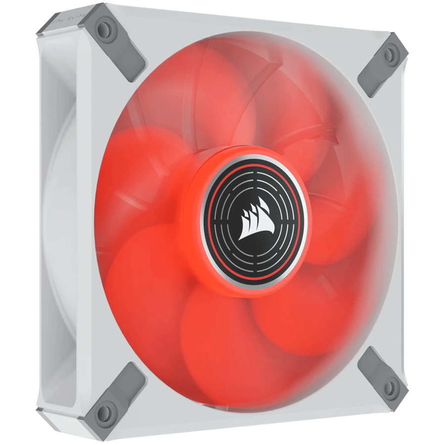 كورسير مروحة ML120 LED ELITE Red Premium 120mm PWM Magnetic Levitation