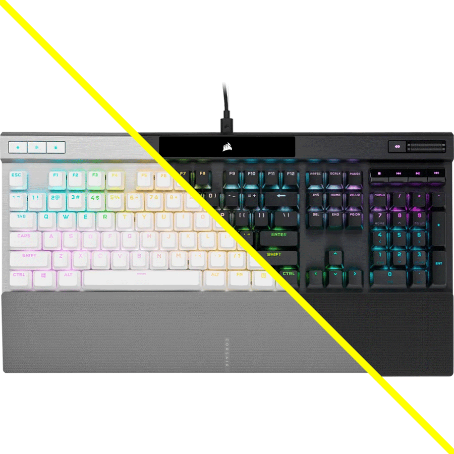 كورسير K70 PRO RGB كيبورد العاب ميكانيكي-ضوئي اغطية مفاتيح ضغطة مزدوجة