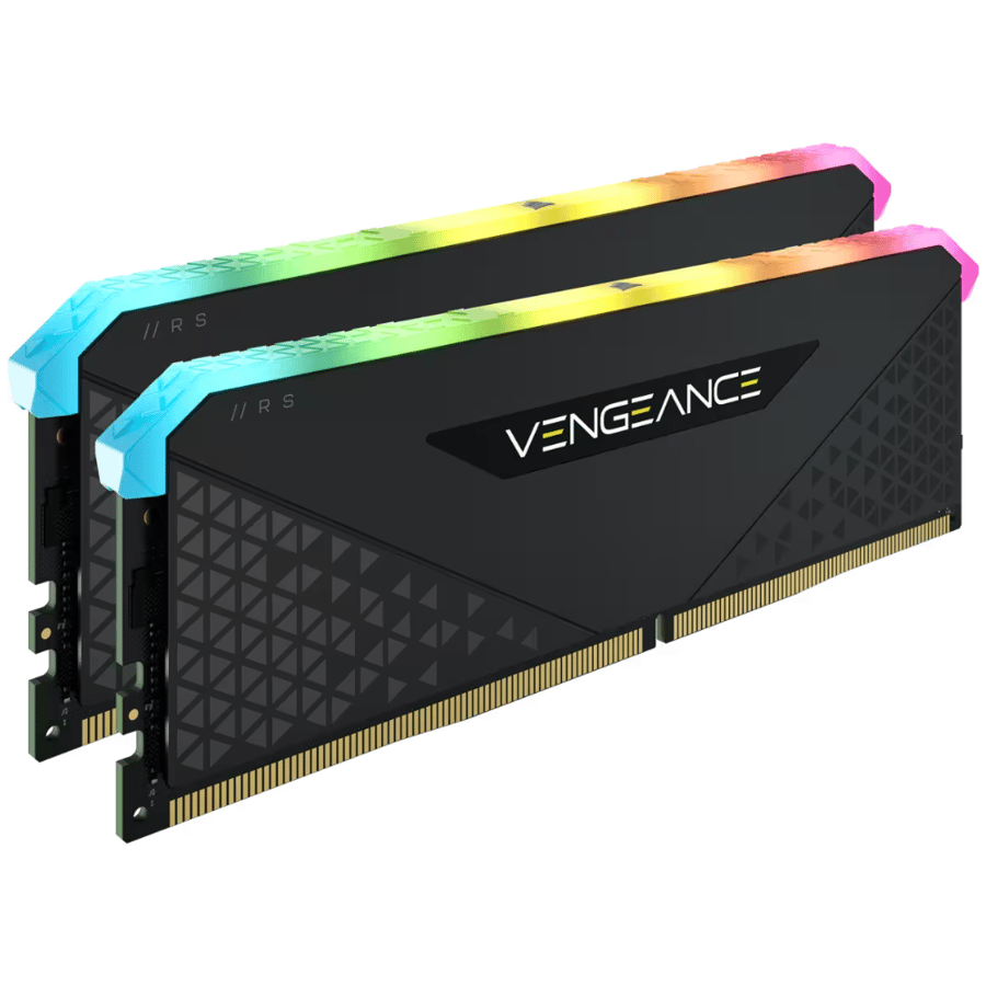 كورسير VENGEANCE RGB RS 32GB (2x16GB) DDR4 DRAM 3200MHz C16 طقم رامات