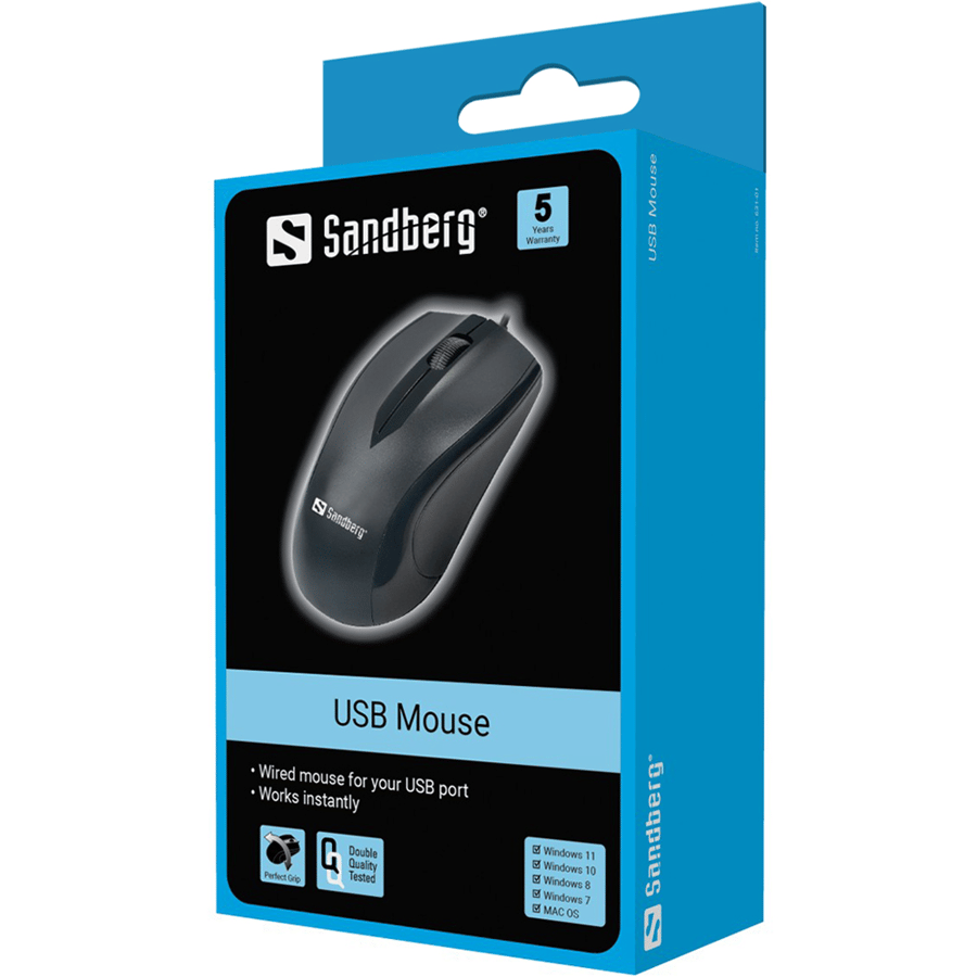 ساندبيرج USB Mouse ماوس مكتبي سلكي