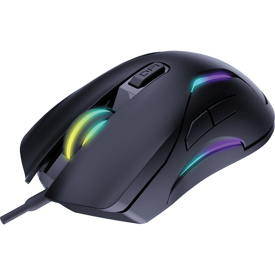 ساندبيرج LightFlow 6D Gamer Mouse ماوس سلكي للالعاب 3600DPI بإضاءة RGB