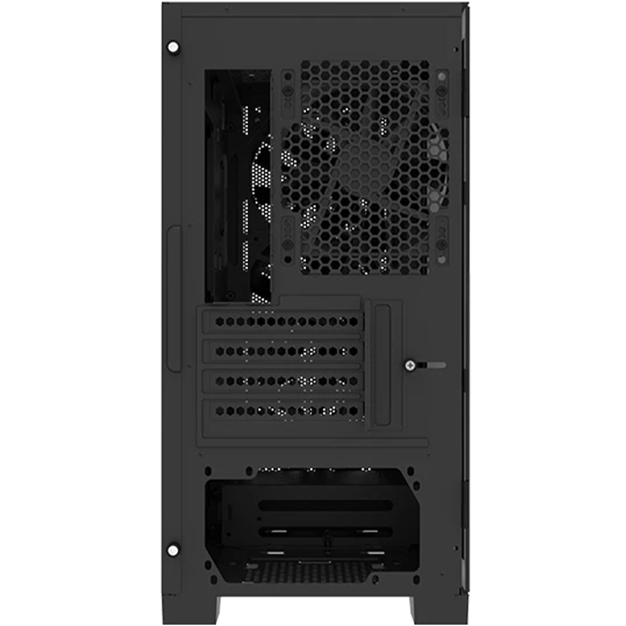 مونتيك AIR 100 LITE كيس بي سي بحجم Micro-ATX مع مروحتين 120 مم