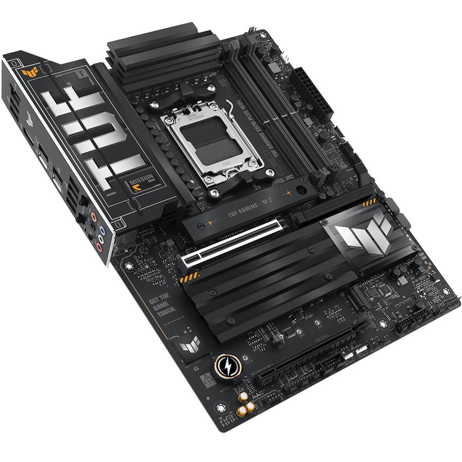 اسوس TUF GAMING X870-PLUS WIFI لوحة الأم بمقبس AM5 لمعالجات رايزن
