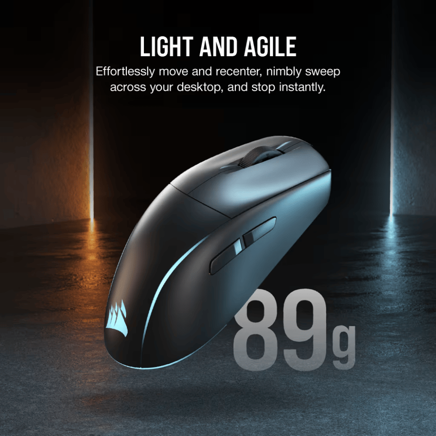 كورسير M75 WIRELESS Lightweight RGB ماوس العاب لاسلكي خفيف الوزن