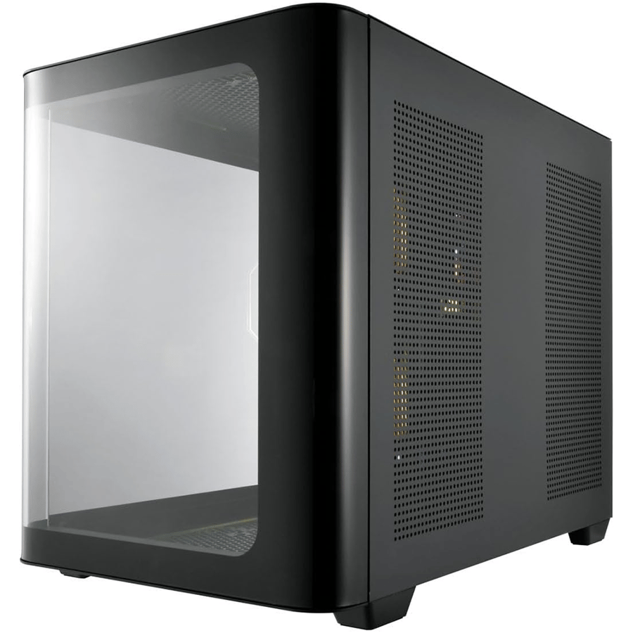 اف اس بي S380 كيس بي سي بحجم M-ATX Mid Tower مع 3 مراوح 120 مم ARGB