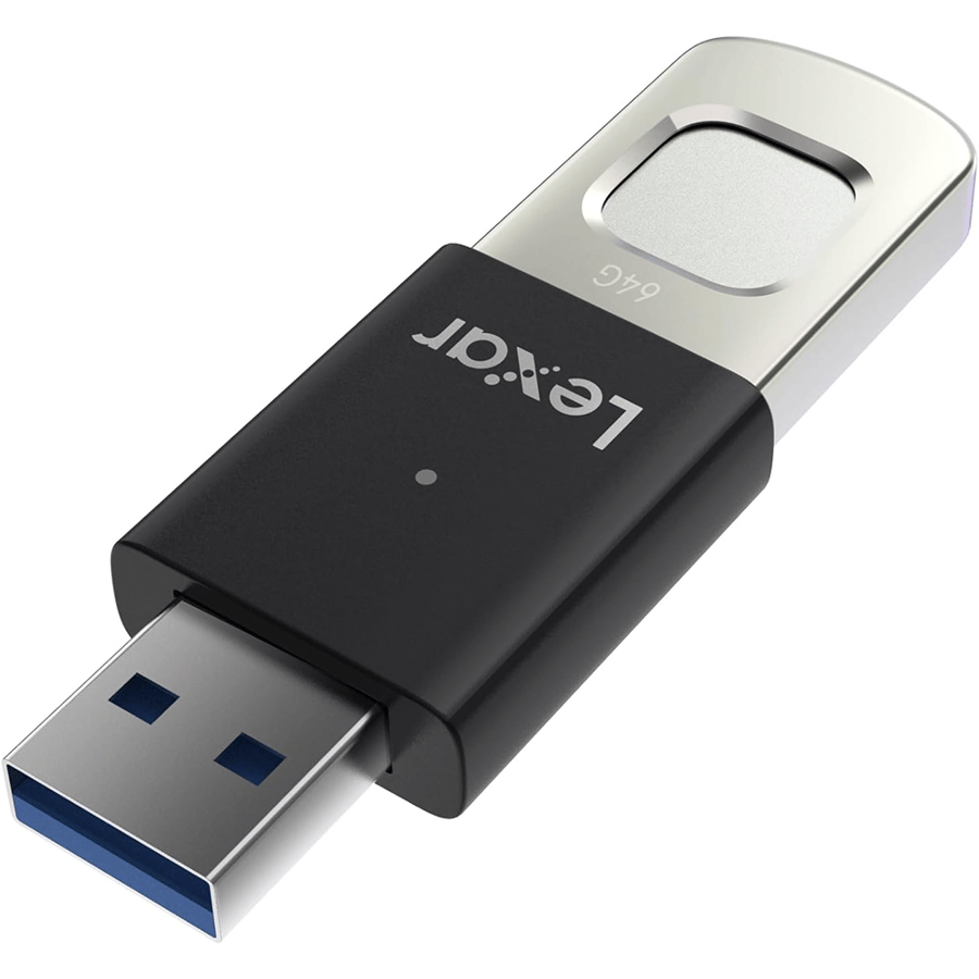 ليكسار JumpDrive Fingerprint F35 PRO 128GB يو اس بي فلاش بقارئ بصمة