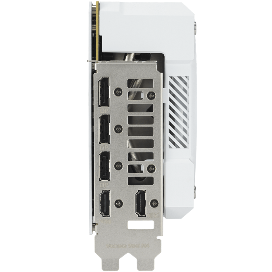 اسوس TUF Gaming GeForce RTX 5070 Ti 16GB GDDR7 White OC Edition كرت شاشة