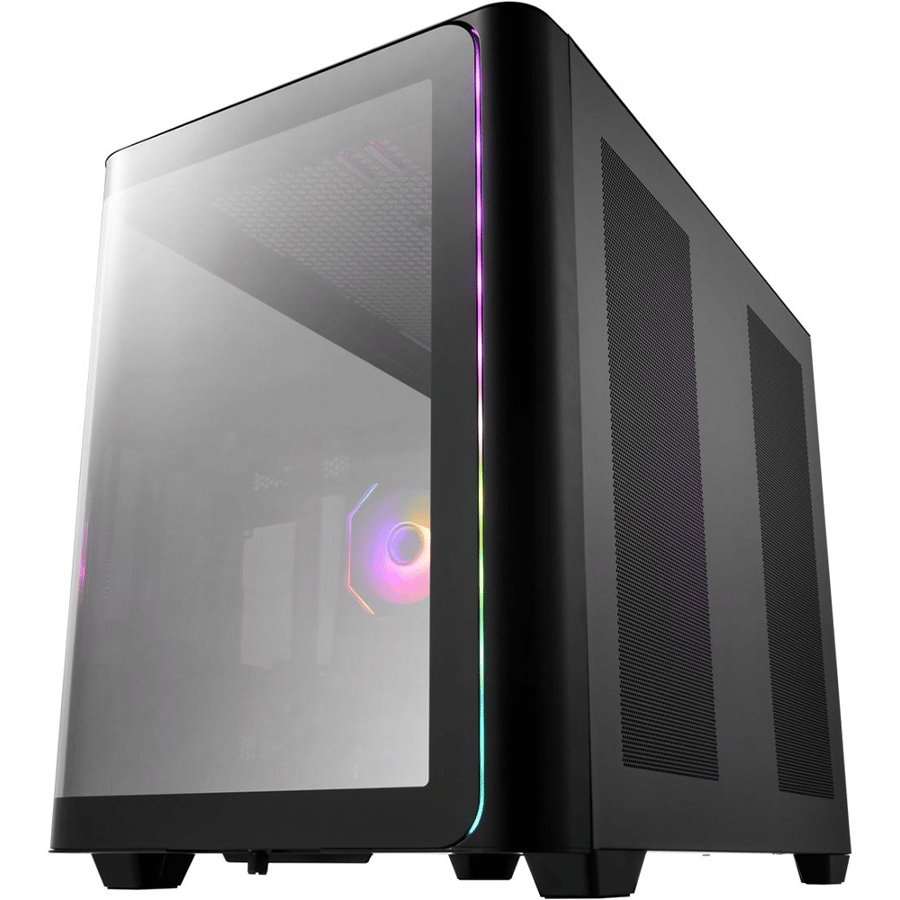 اف اس بي M580 كيس بي سي بحجم ATX Mid Tower مع 4 مراوح 120 مم ARGB