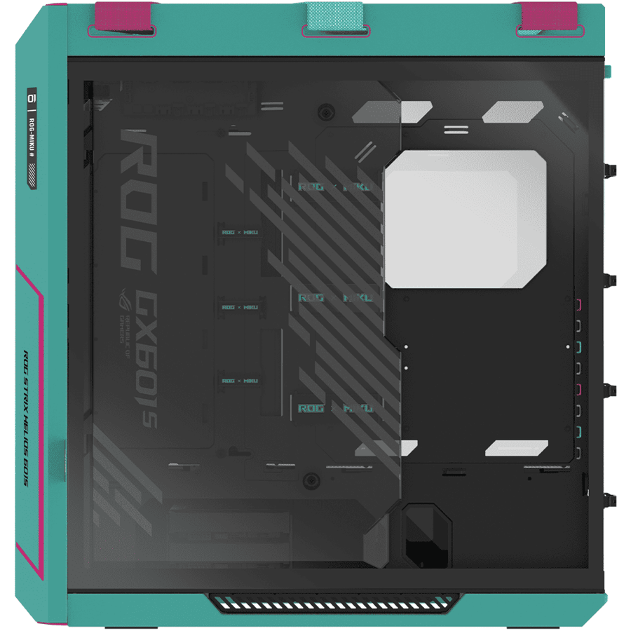 اسوس ROG Strix Helios II Hatsune Miku Edition كيس بحجم E-ATX Mid Tower