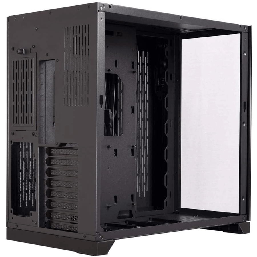 ليان لي O11 Dynamic كيس بحجم MID-Tower - اسود