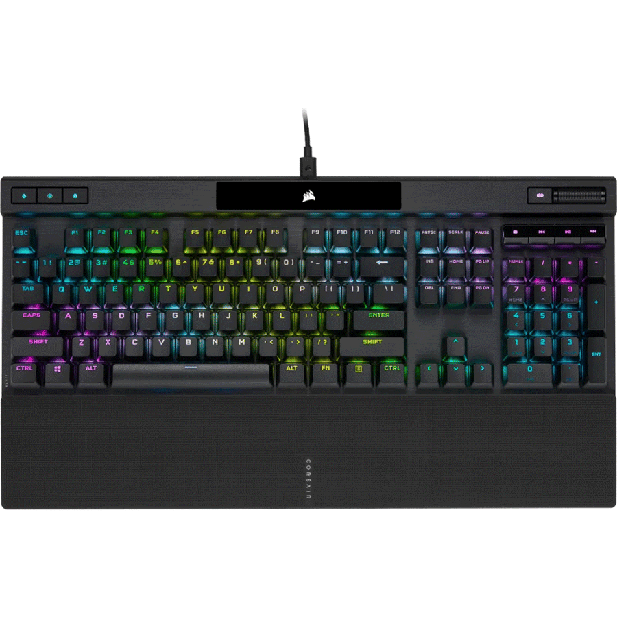 كورسير K70 PRO RGB كيبورد العاب ميكانيكي-ضوئي اغطية مفاتيح ضغطة مزدوجة