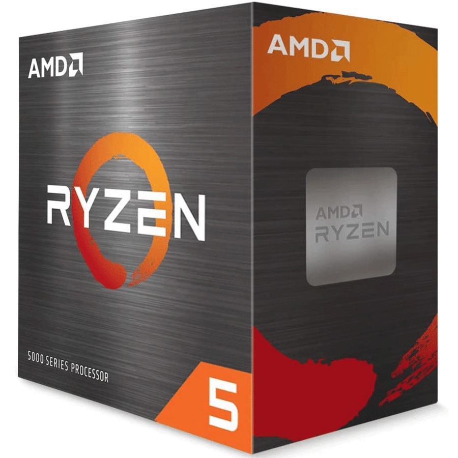 اي ام دي رايزن 5 5600X 6-Core, 12-Thread معالج كمبيوتر مكتبي
