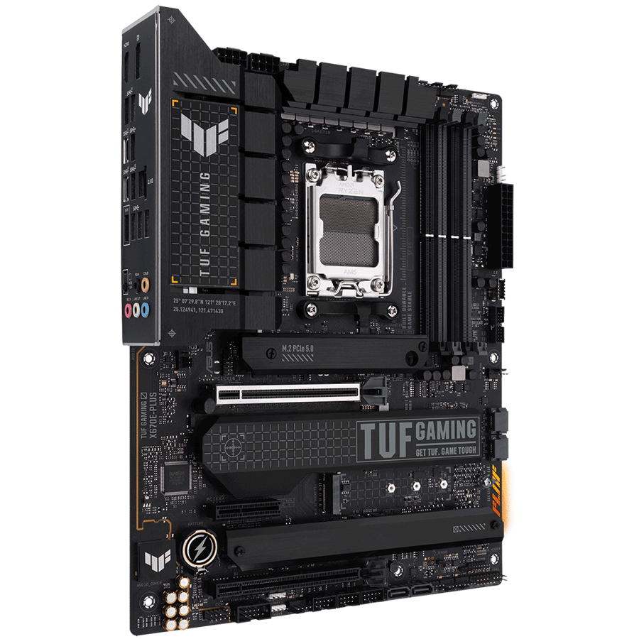 ASUS TUF GAMING X670E-PLUS AM5 Socket For AMD CPUs Motherboard
