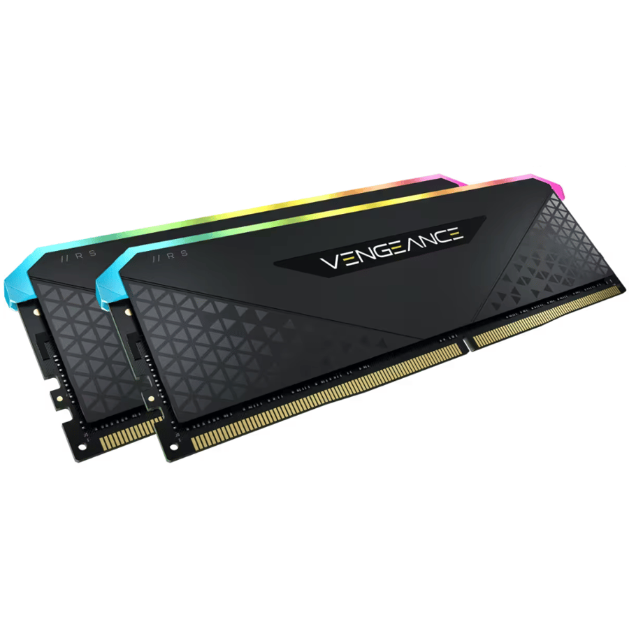 كورسير VENGEANCE RGB RS 32GB (2x16GB) DDR4 DRAM 3200MHz C16 طقم رامات